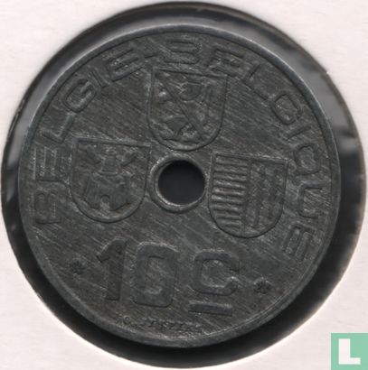 Belgique 10 centimes 1944 - Image 2
