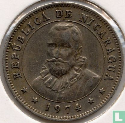 Nicaragua 25 centavos 1974 - Afbeelding 1