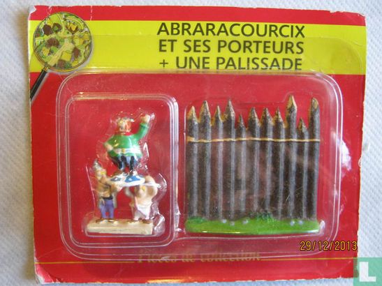 Abraracourcix et ses porteurs + une palissade - Afbeelding 1