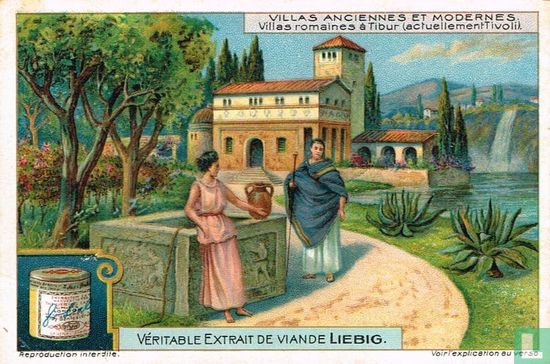 Villas romaines à Tibur (actuellement Tivoli)