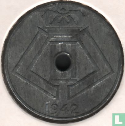 Belgique 5 centimes 1942 - Image 1