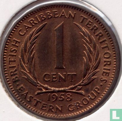 Britse Caribische Territoria 1 cent 1958 - Afbeelding 1