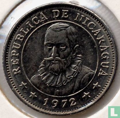 Nicaragua 5 centavos 1972 - Afbeelding 1