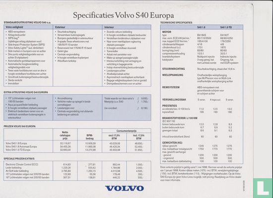 Volvo S40 Europa - Afbeelding 2
