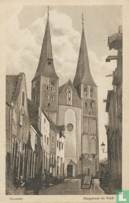 Bergstraat en Kerk - Afbeelding 1