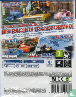 Sonic & All Stars Racing: Transformed - Afbeelding 2