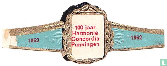 100 jaar Harmonie Concordia Panningen - 1862 - 1962 - Afbeelding 1