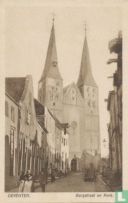 Bergstraat en Kerk - Image 1