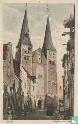 Bergstraat en Kerk - Image 1