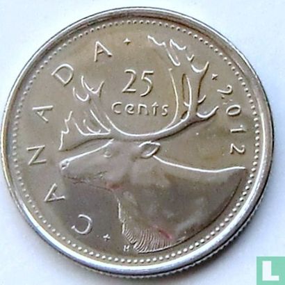 Kanada 25 Cent 2012 - Bild 1