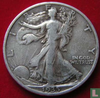 United States ½ dollar 1935 (S) - Image 1