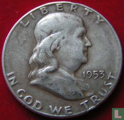 United States ½ dollar 1953 (S) - Image 1