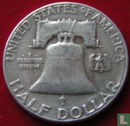 United States ½ dollar 1953 (S) - Image 2