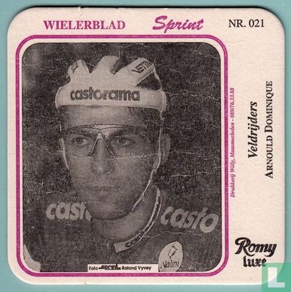 Wielrenners Wielerblad Sprint : Nr. 021 - Arnould Dominique