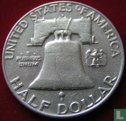 Verenigde Staten ½ dollar 1958 (D) - Afbeelding 2