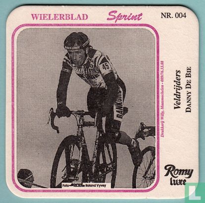 Wielrenners Wielerblad Sprint : Nr. 004 - Danny De Bie