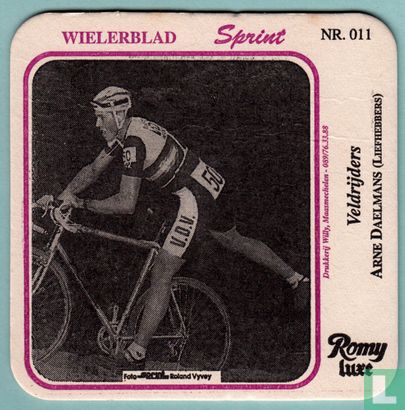 Wielrenners Wielerblad Sprint : Nr. 011 - Arne Daelmans