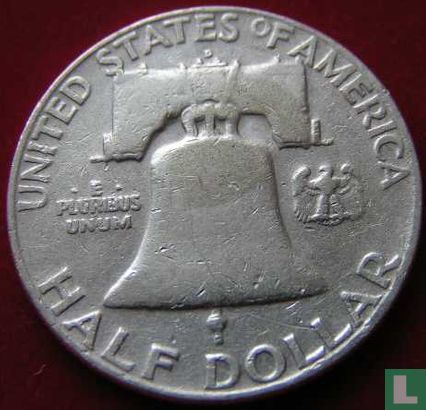 États-Unis ½ dollar 1952 (D) - Image 2
