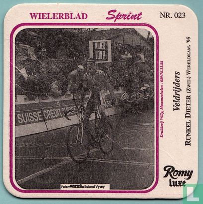 Wielrenners Wielerblad Sprint : Nr. 023 - Runkel Dieter
