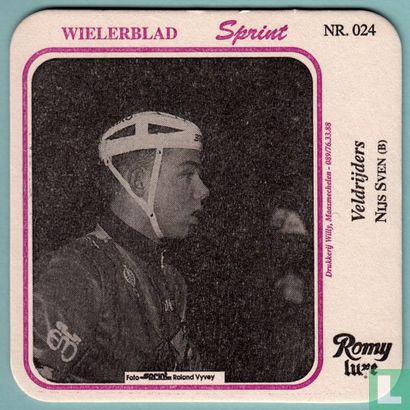 Wielrenners Wielerblad Sprint : Nr. 024 - Nijs Sven