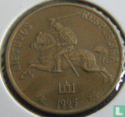 Lithuania 50 centu 1925 - Image 1