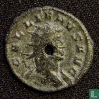 Romeinse Keizerrijk Rome AE3 kleinfollis van Keizer Gallienus 260-268 - Afbeelding 1
