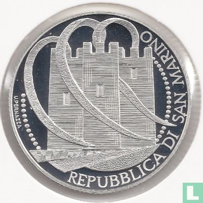 San Marino 5 euro 2006 (PROOF) "500th anniversary of the death of Andrea Mantegna" - Afbeelding 2