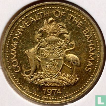 Bahama's 1 cent 1974 (FM) - Afbeelding 1
