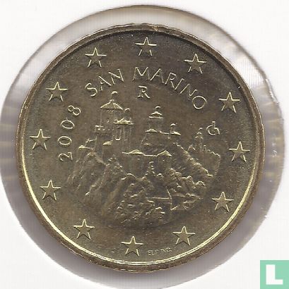 San Marino 50 cent 2008 - Afbeelding 1
