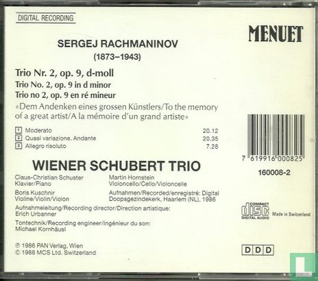 Rachmaninov - Trio Elégiaque op.9 - Image 2
