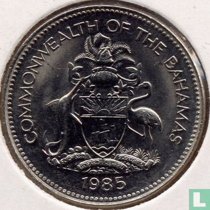 Bahamas 25 cents 1985 - Image 1
