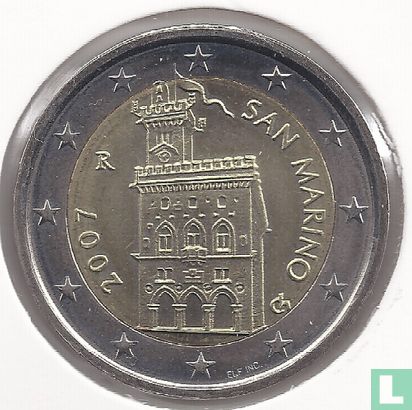 San Marino 2 euro 2007 - Afbeelding 1