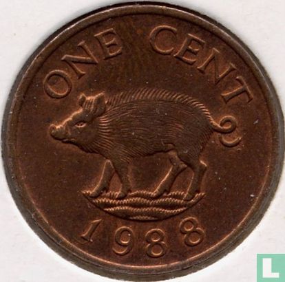 Bermuda 1 cent 1988 - Image 1