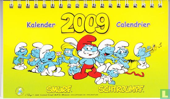 Kalender 2009 calendrier Delacre - Afbeelding 1