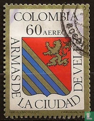 City coat of arms of Velez