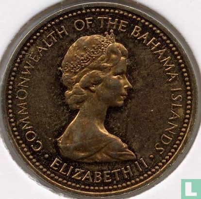Bahamas 1 cent 1972 - Image 2