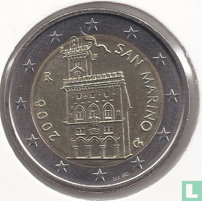 San Marino 2 euro 2008 - Afbeelding 1