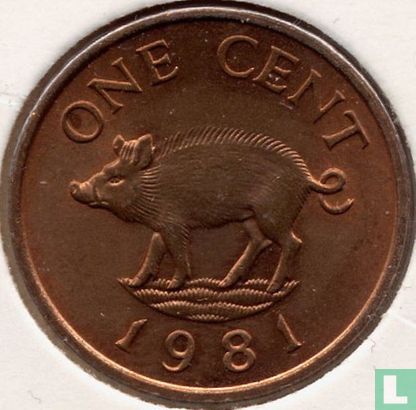 Bermuda 1 cent 1981 - Image 1