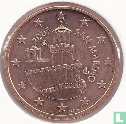 San Marino 5 cent 2005 - Afbeelding 1