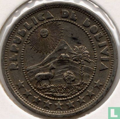 Bolivia 10 centavos 1937 - Image 2