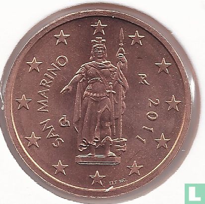 San Marino 2 cent 2011 - Image 1