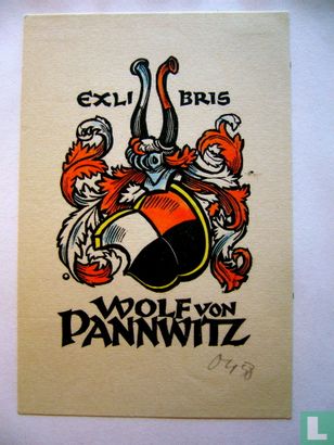 Exlibris Wolf von Pannwitz