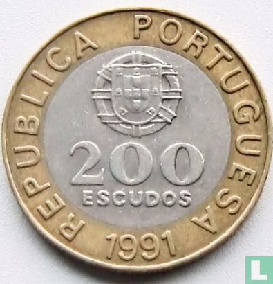 Portugal 200 Escudos 1991 - Bild 1