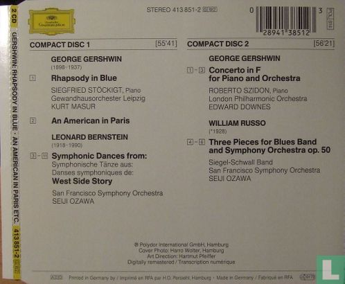 Gershwin,  Rhapsody in Bleu - Afbeelding 2
