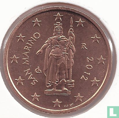 San Marino 2 cent 2012 - Afbeelding 1
