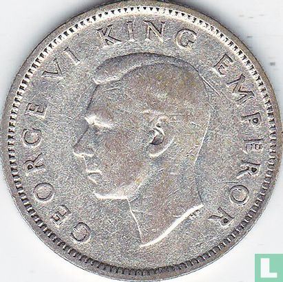New Zealand 6 pence 1942 - Image 2