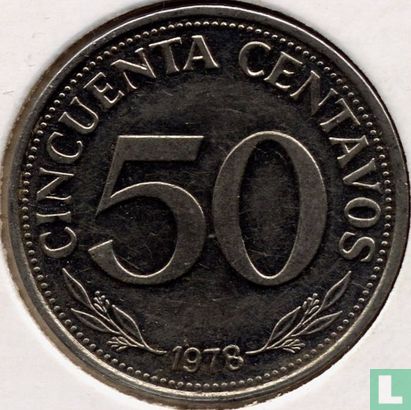 Bolivia 50 centavos 1978 - Afbeelding 1