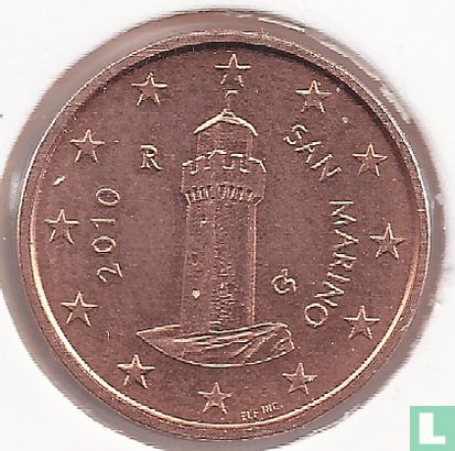 Saint-Marin 1 cent 2010 - Image 1