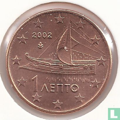 Griekenland 1 cent 2002 (zonder F) - Afbeelding 1