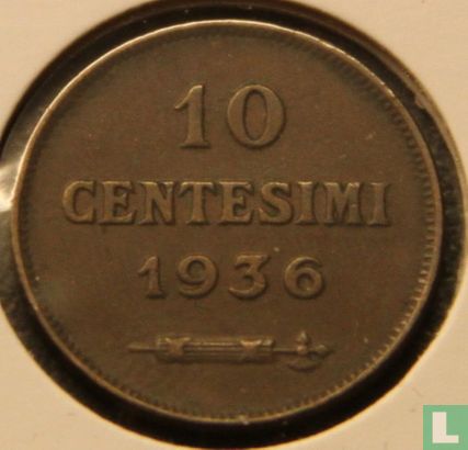 Saint-Marin 10 centesimi 1936 - Image 1